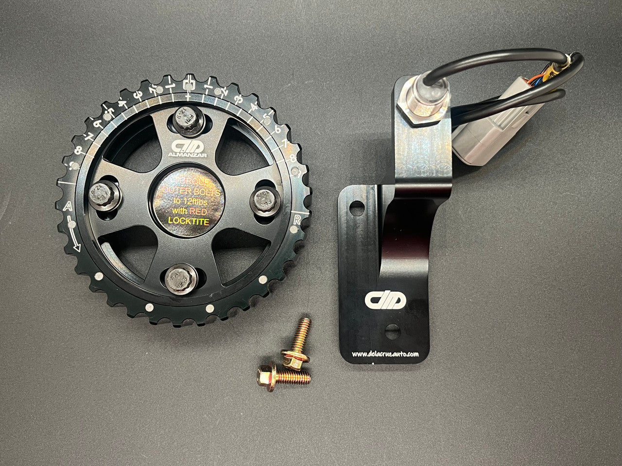 Almanzar Motorsports NON VTEC 13 Magnet Cam Trigger kit single gear 6061-T651 Aluminum