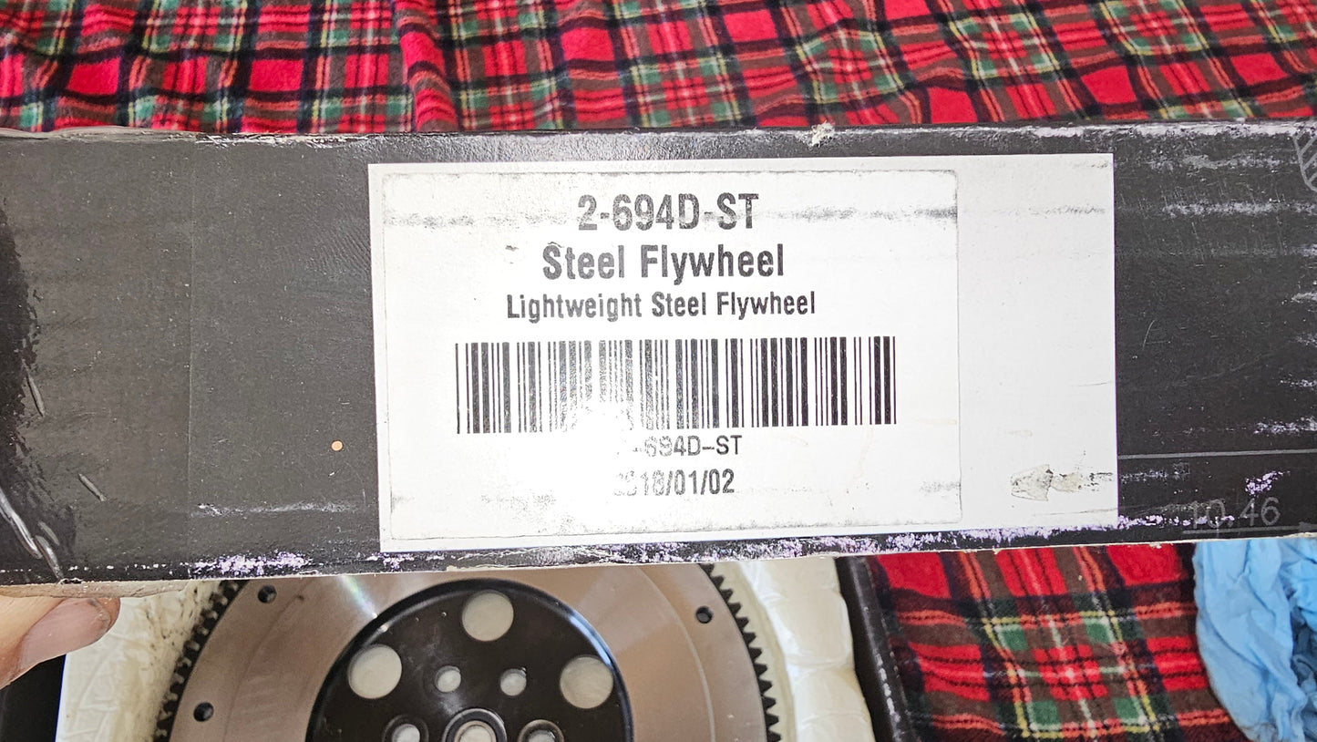 Used Competition Clutch (2-694D-ST) Lightweight Steel Flywheel - D2B