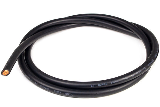 1 AWG Battery cable black - Per meter