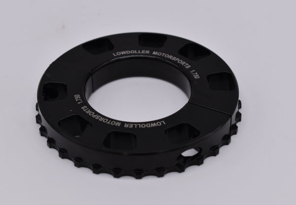 LOW DOLLAR MOTORSPORTS NEW REDESIGNED 32 Tooth Driveshaft Reluctor Ring RPM Collars