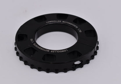 LOW DOLLAR MOTORSPORTS NEW REDESIGNED 32 Tooth Driveshaft Reluctor Ring RPM Collars