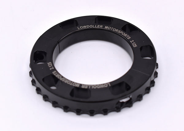 LOW DOLLAR MOTORSPORTS NEW REDESIGNED 32 Tooth Driveshaft Reluctor Ring RPM Collars