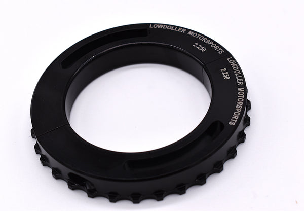 LOW DOLLAR MOTORSPORTS NEW REDESIGNED 32 Tooth Driveshaft Reluctor Ring RPM Collars
