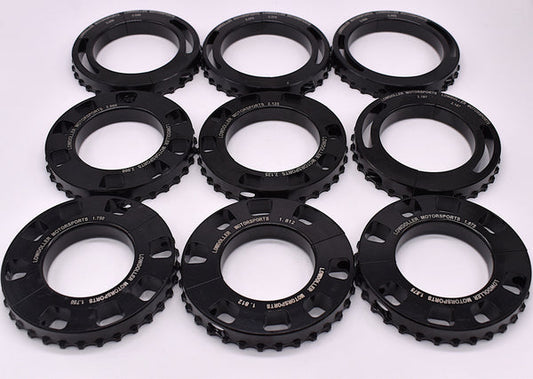 LOW DOLLAR MOTORSPORTS NEW REDESIGNED 32 Tooth Driveshaft Reluctor Ring RPM Collars