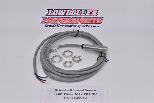 LOW DOLLAR MOTORSPORTS Driveshaft Speed Sensor LDM-HALL-3/8”-24-NO-NP PN: 1523824
