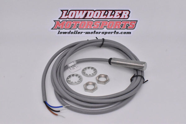 LOW DOLLAR MOTORSPORTS Driveshaft Speed Sensor LDM-HALL-3/8”-24-NO-NP PN: 1523824
