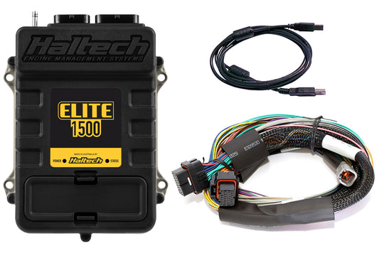 Elite 1500 + Basic Universal Wire-in Harness Kit 2.5m (8’)