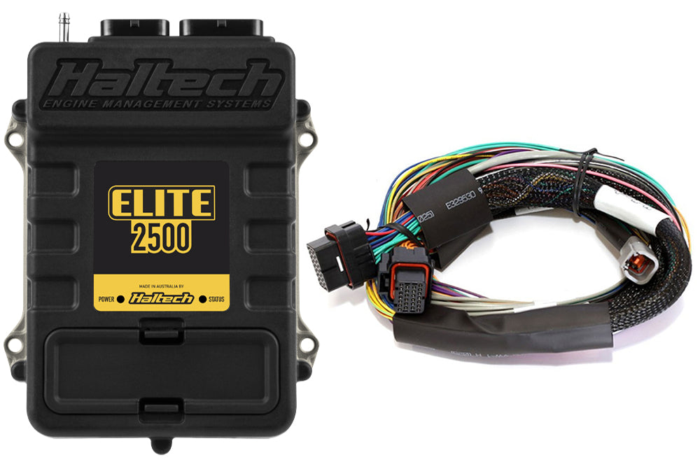 Elite 2500 + Basic Universal Wire-in Harness Kit 2.5m (8’)