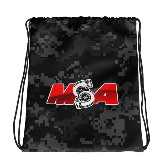 MSA Camo Drawstring Bag